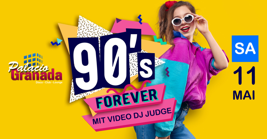 90er Party mit Video Dj Judge